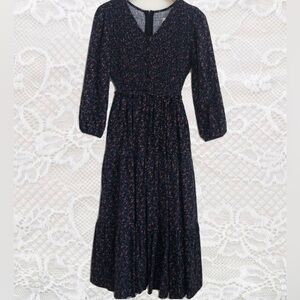 Cotton Floral Prairie Dress